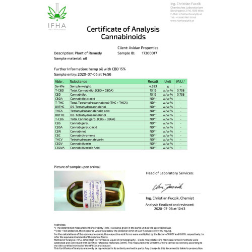 CBD kapi 15% CBD 10ml - ulje konoplje