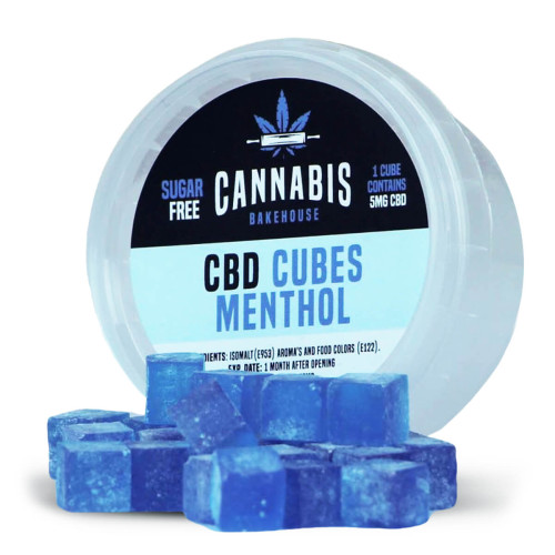 CBD mentol kocke, bez šećera