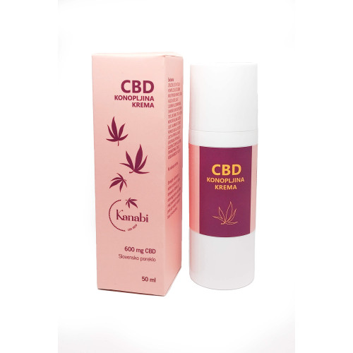 Kanabi CBD krema od konoplje, 50 ml 