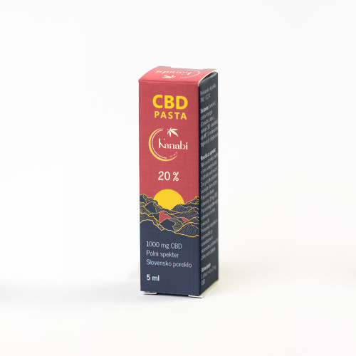 Kanabi CBD pasta 20%, 5 ml, puni spektar  Kanabi CBD pasta 20%, 5 ml, puni spektar