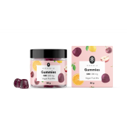 CBD veganski bomboni, miješano voće, Hemnia, 300 mg CBD CBD veganski bomboni, miješano voće, Hemnia, 300 mg CBD