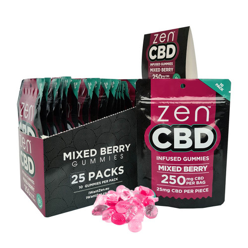 CBD bomboni Mixed Berry, 250 mg CBD CBD bomboni Mixed Berry, 250 mg CBD