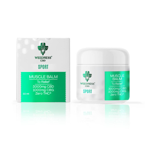 Balzam za bolove u mišićima i zglobovima, CBD + CBG, 50 ml