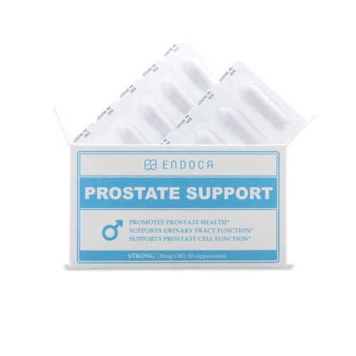 CBD čepići od konoplje za prostatu Endoca, 500 mg CBD (10 komada)