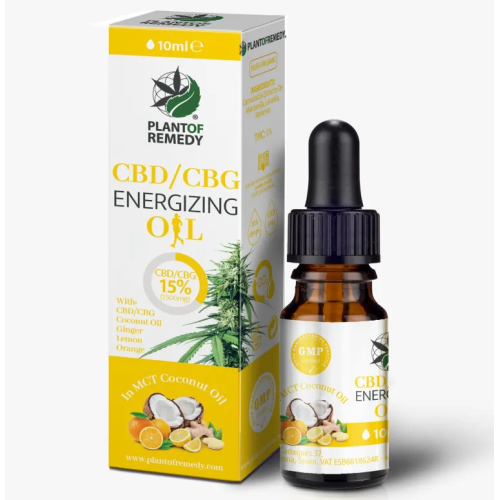 CBD kapi Energizing, 15% CBD in 15% CBG, 10ml