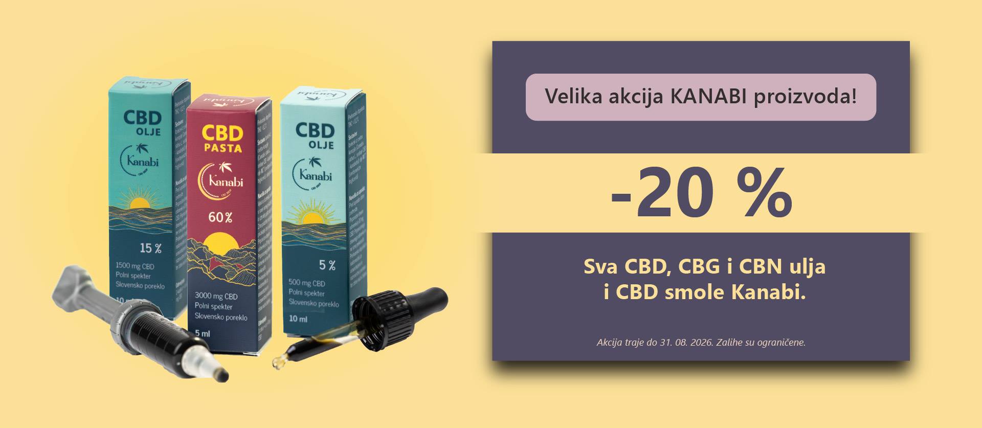 Kanabi CBD linija
